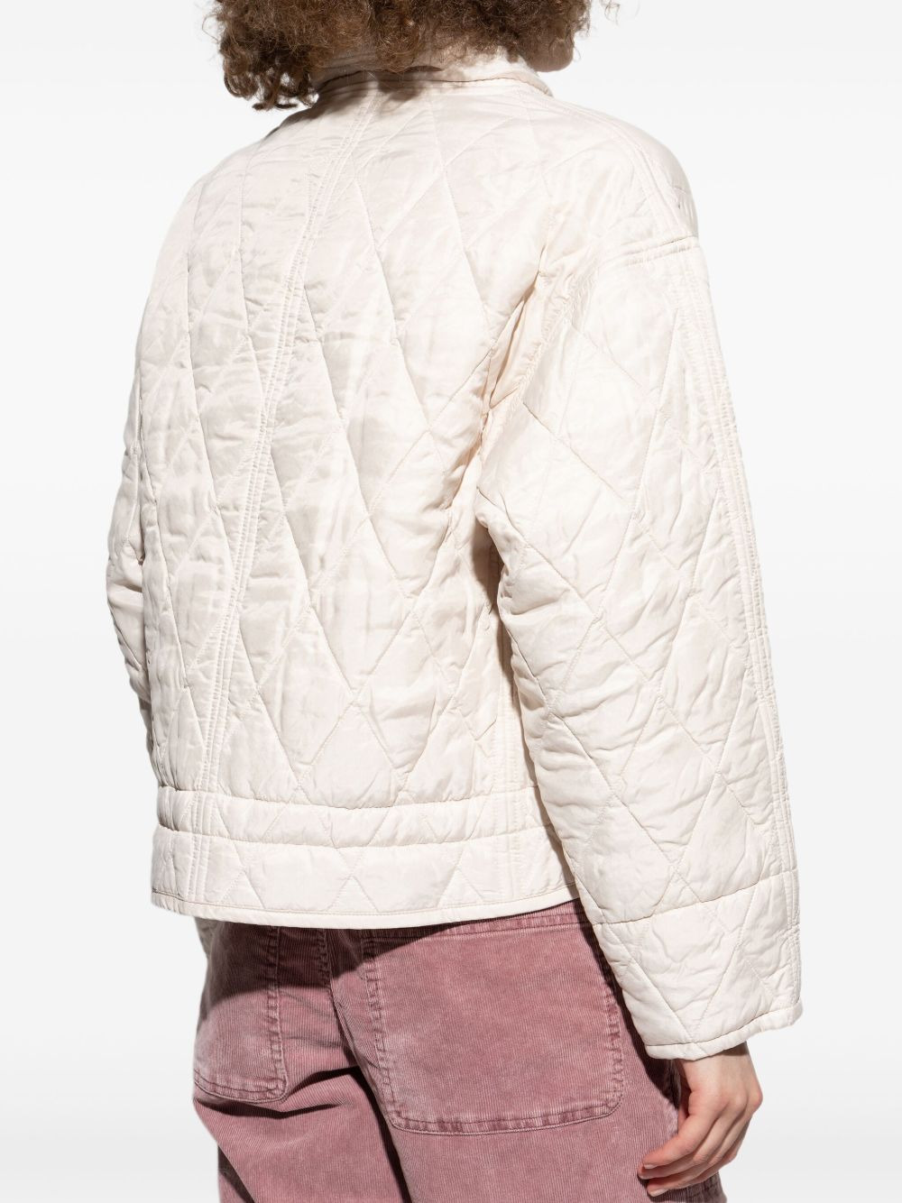 Zakiane quilted tie-detail jacket - 4