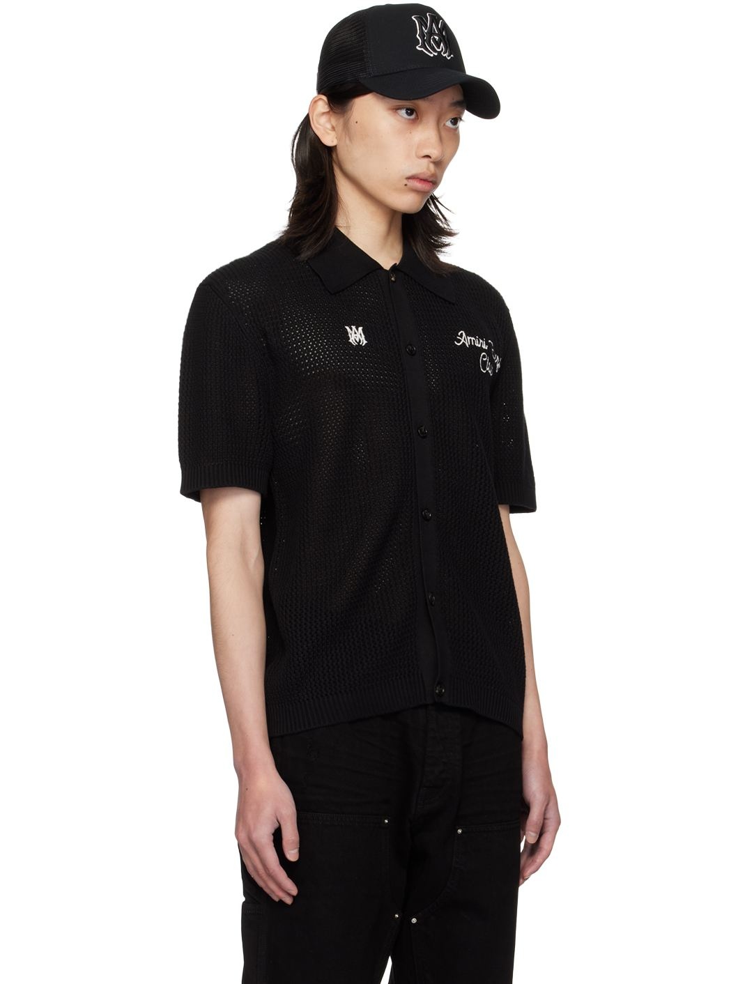 Black 'Amiri Surf Club' Shirt - 2