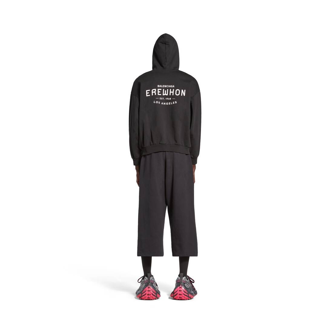 Erewhon® Los Angeles Zip-up Hoodie Medium Fit in Black/white - 4