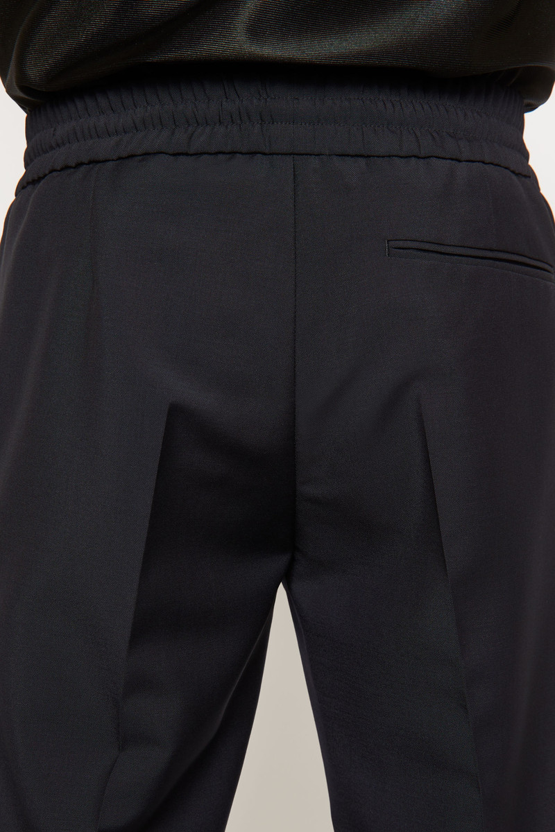 Slim-fit suit trousers navy blue 6