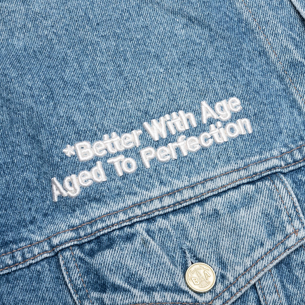 PORTRAIT DENIM JACKET - MULTI - 4
