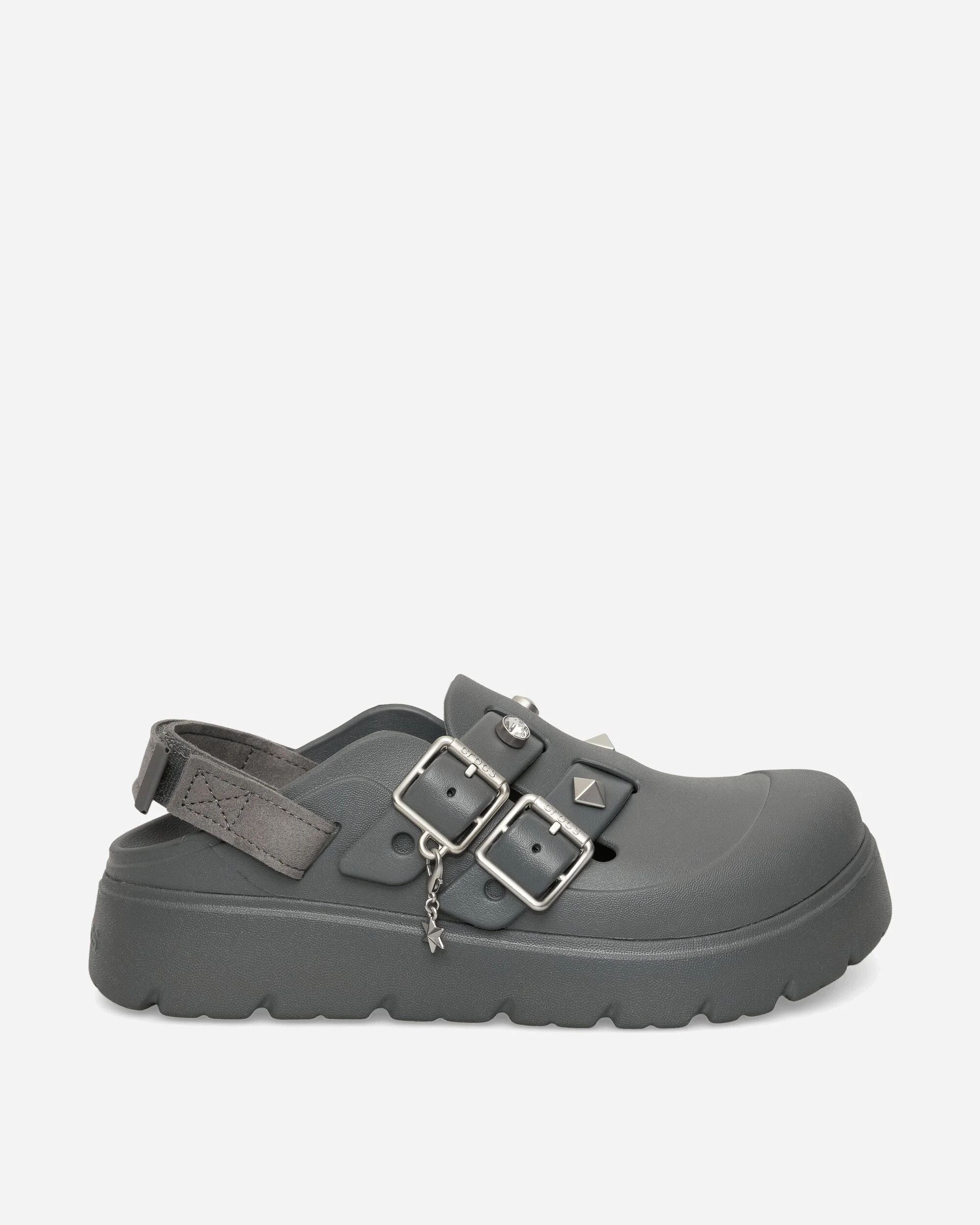 Women's Loaferette Star Studded Clogs Carbon - 1