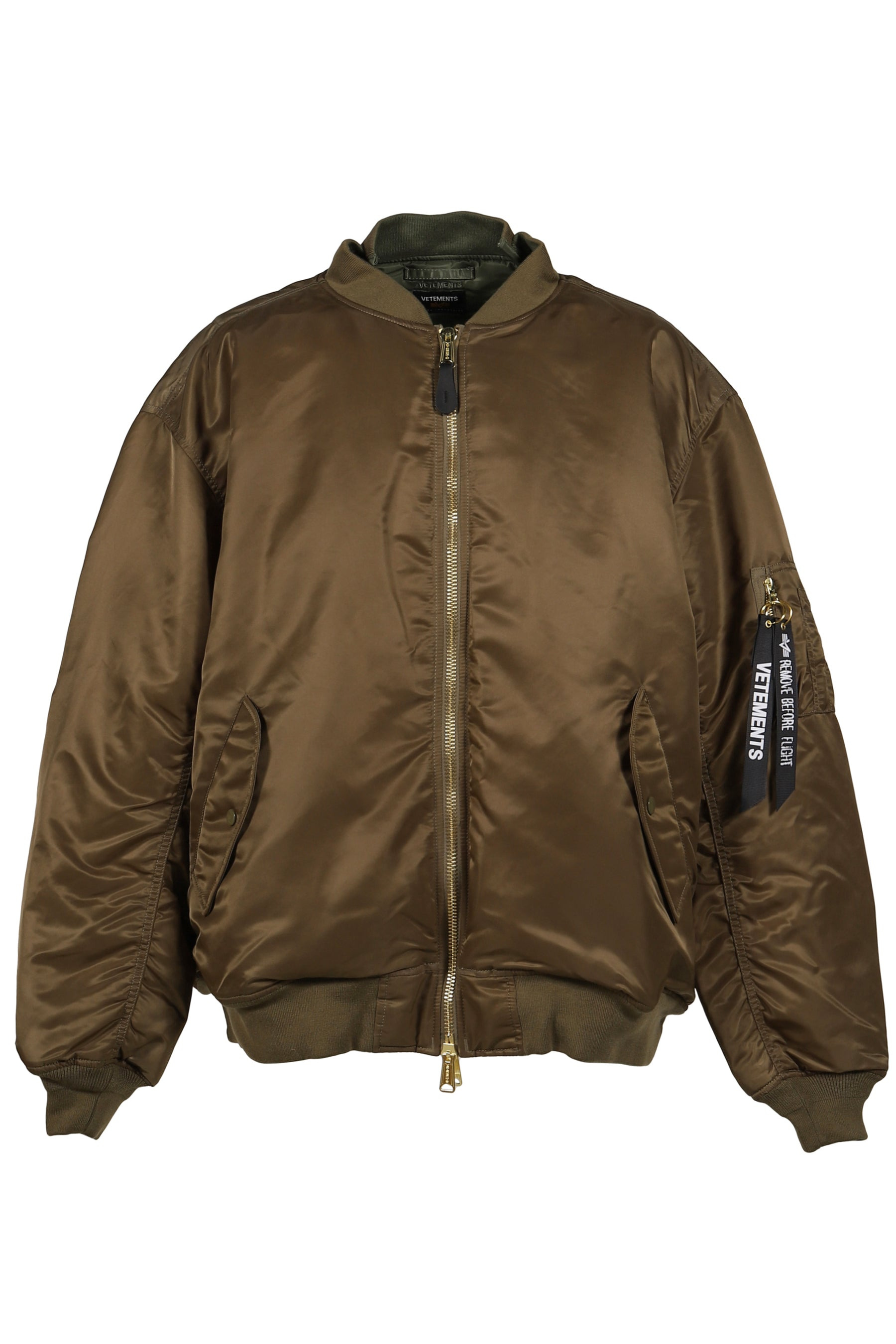 CUT-UP BOMBER JACKET / GRN - 5