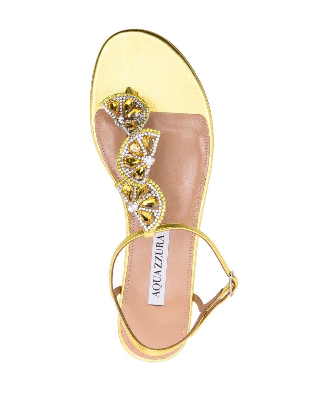 Gin Tonic metallic sandals - 4