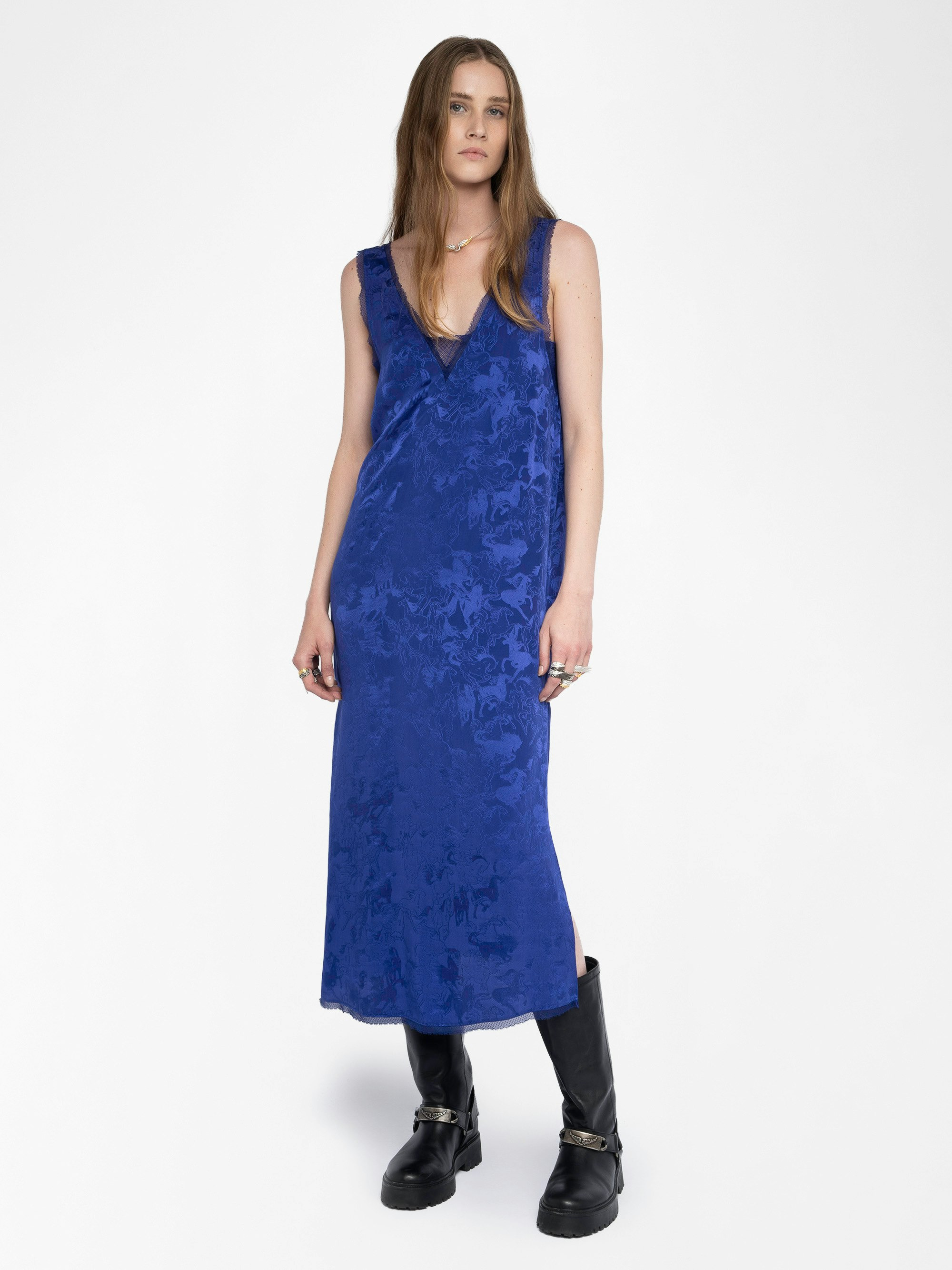 Renzo Silk Dress - 4