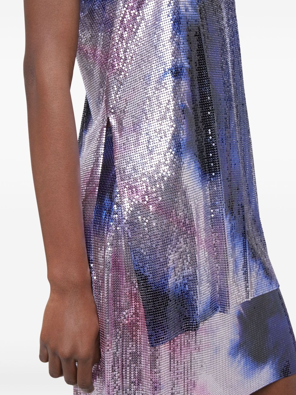 printed mesh tank top - 6
