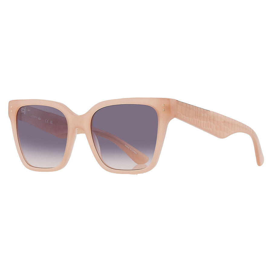 Lacoste Blue Gradient Square Ladies Sunglasses L6022S 662 54 - 3