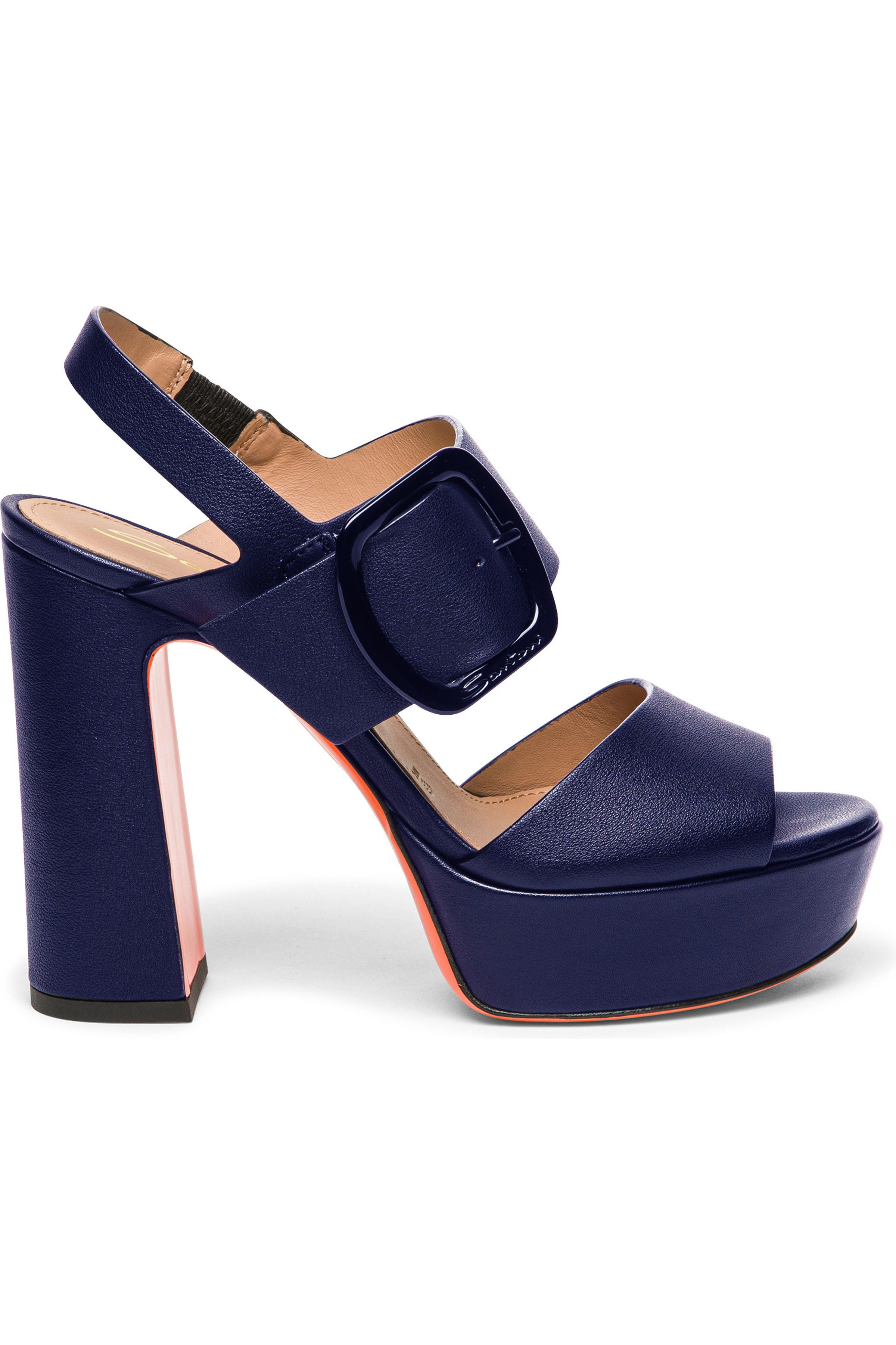 Santoni Women's high-heel sandal in Blue at Nordstrom - 2