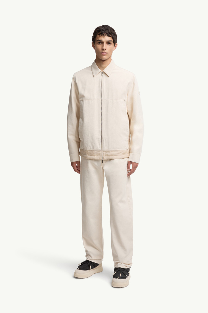 Moncler Ormoy Denim Down Shirt Jacket outlook