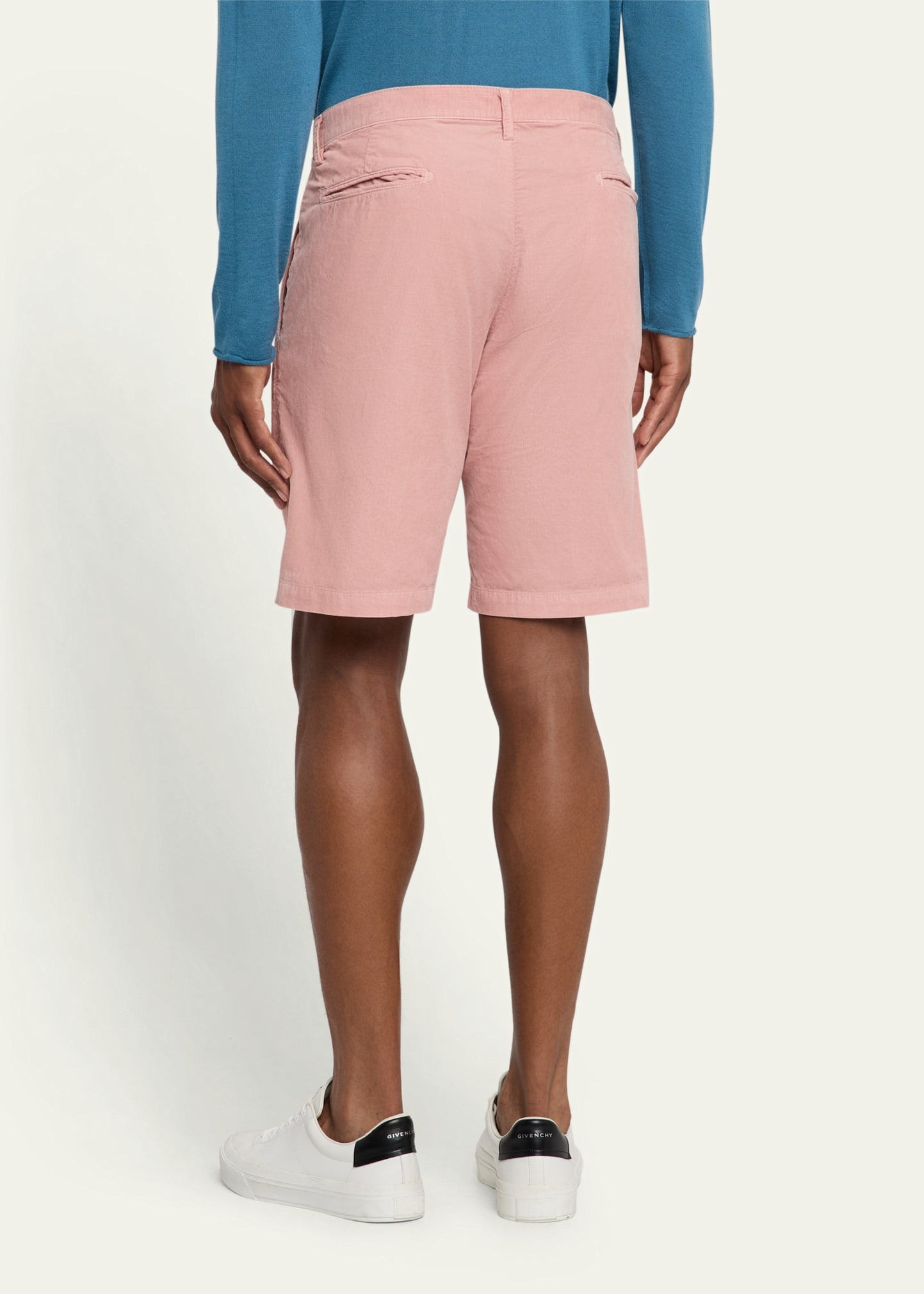 Men's Flat Front Corduroy Shorts - 3