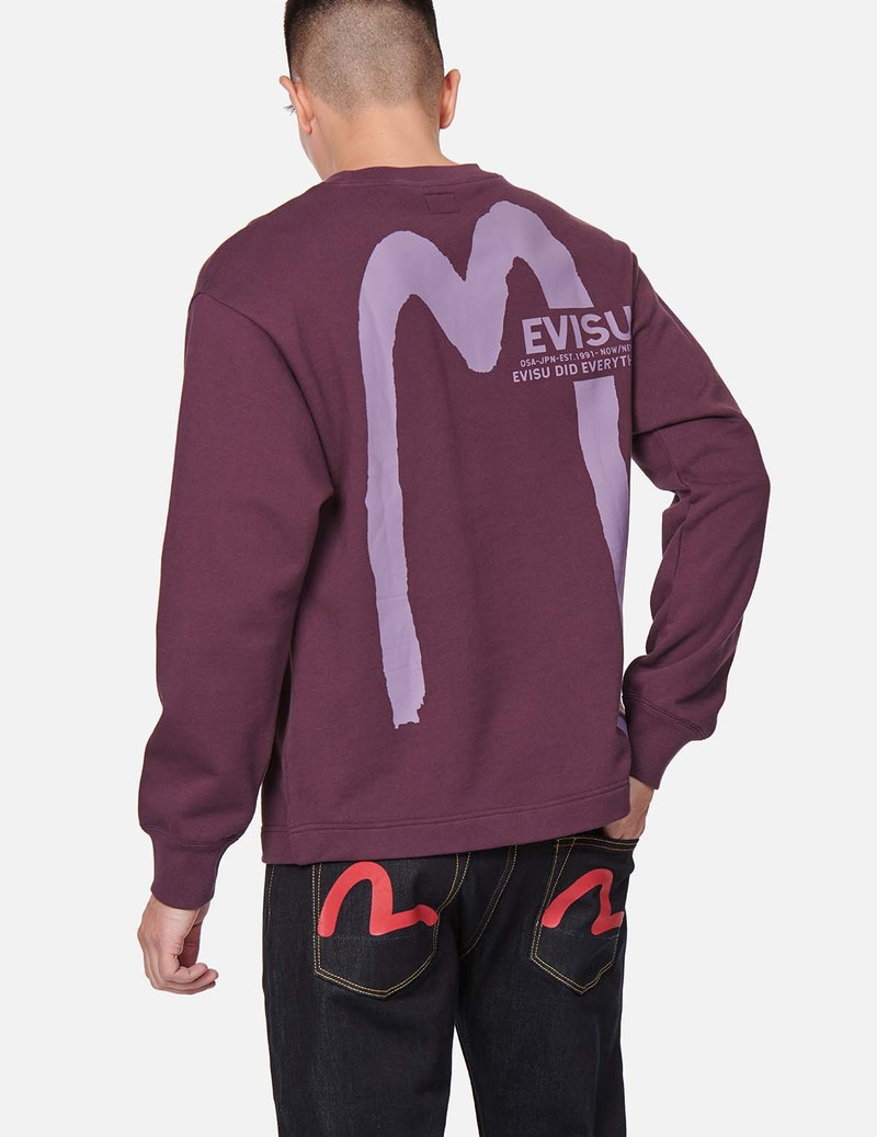 DAICOCK AND LOGO PRINT SWEATSHIRT 3