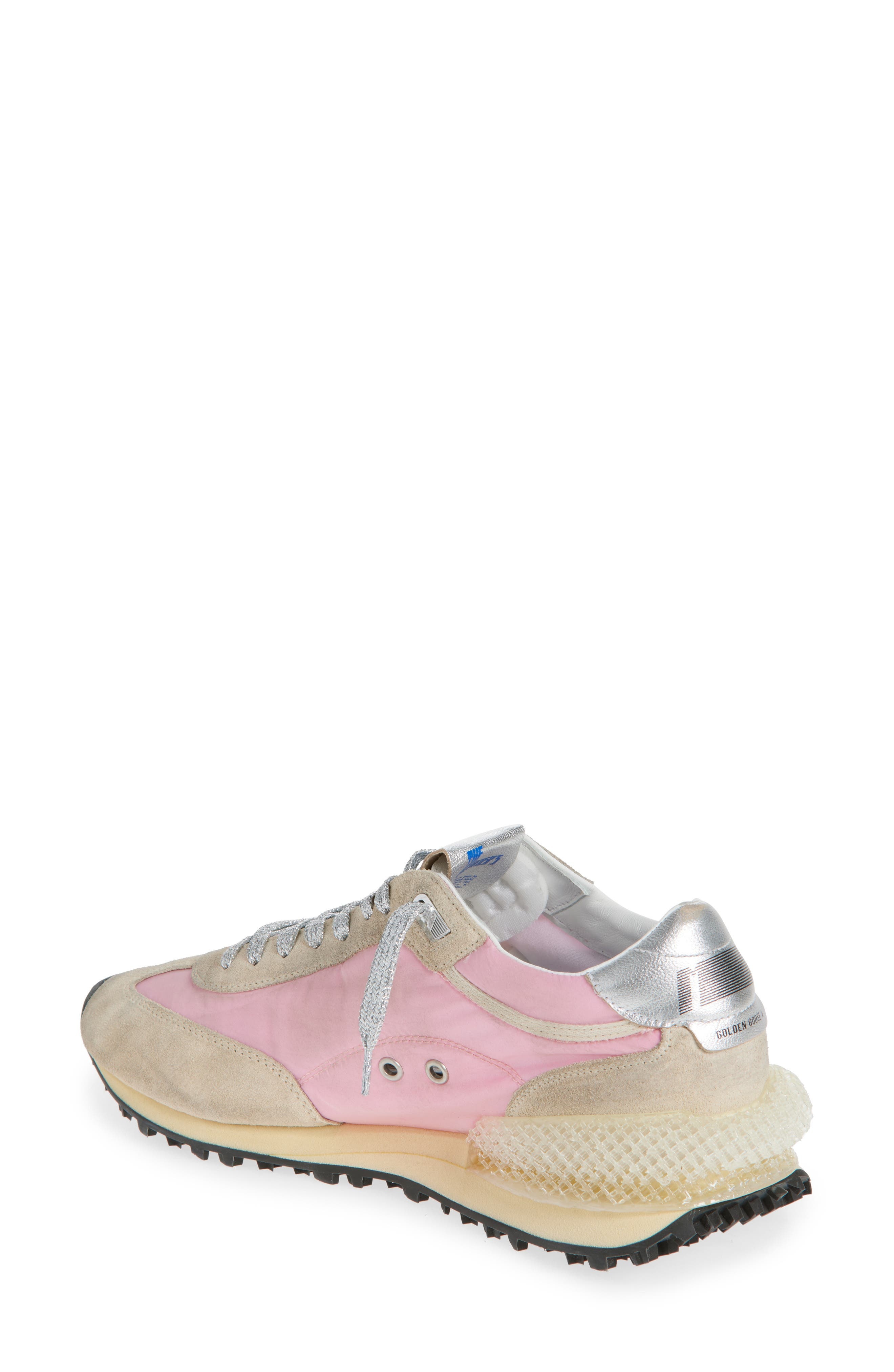 Golden Goose Marathon Sneaker in Pink/Gold/Silver at Nordstrom - 2