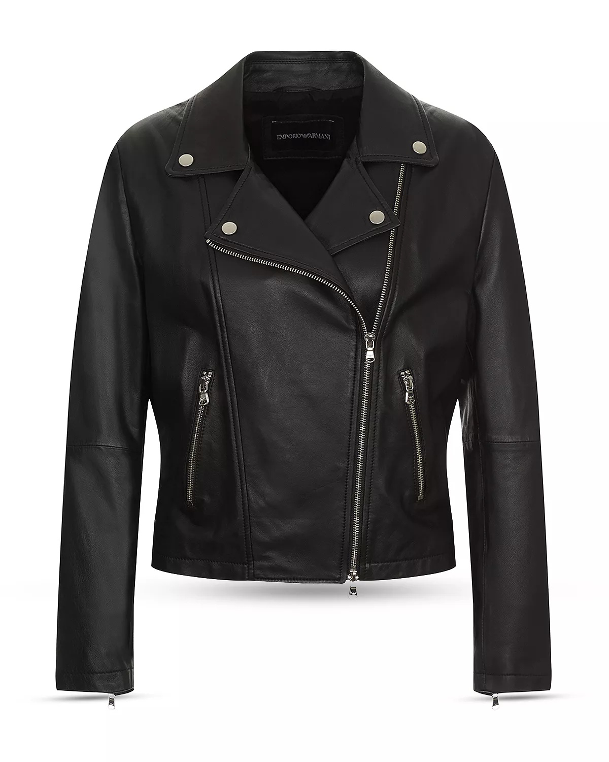 Caban Leather Moto Jacket - 6