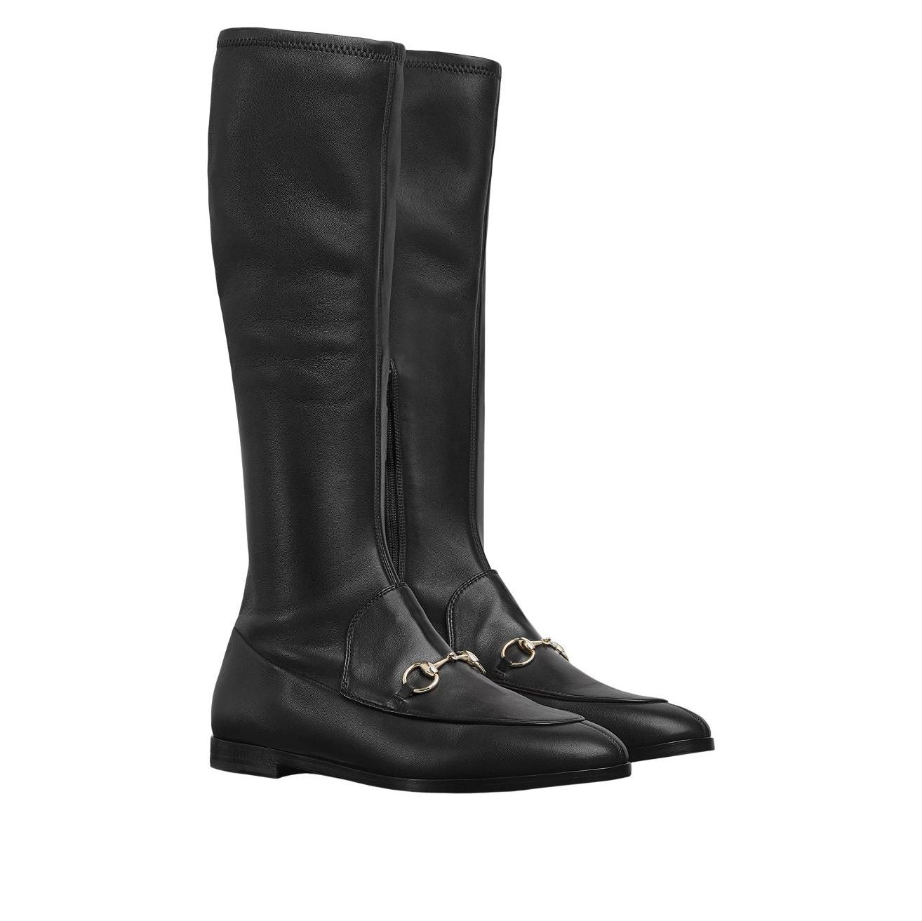 (WMNS) Gucci Jordaan Boots 'Black' 827860-AADP3-1000 - 2