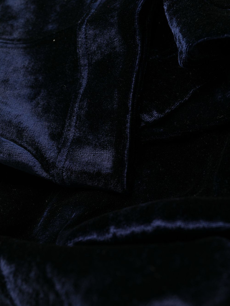 velour flared trousers 6