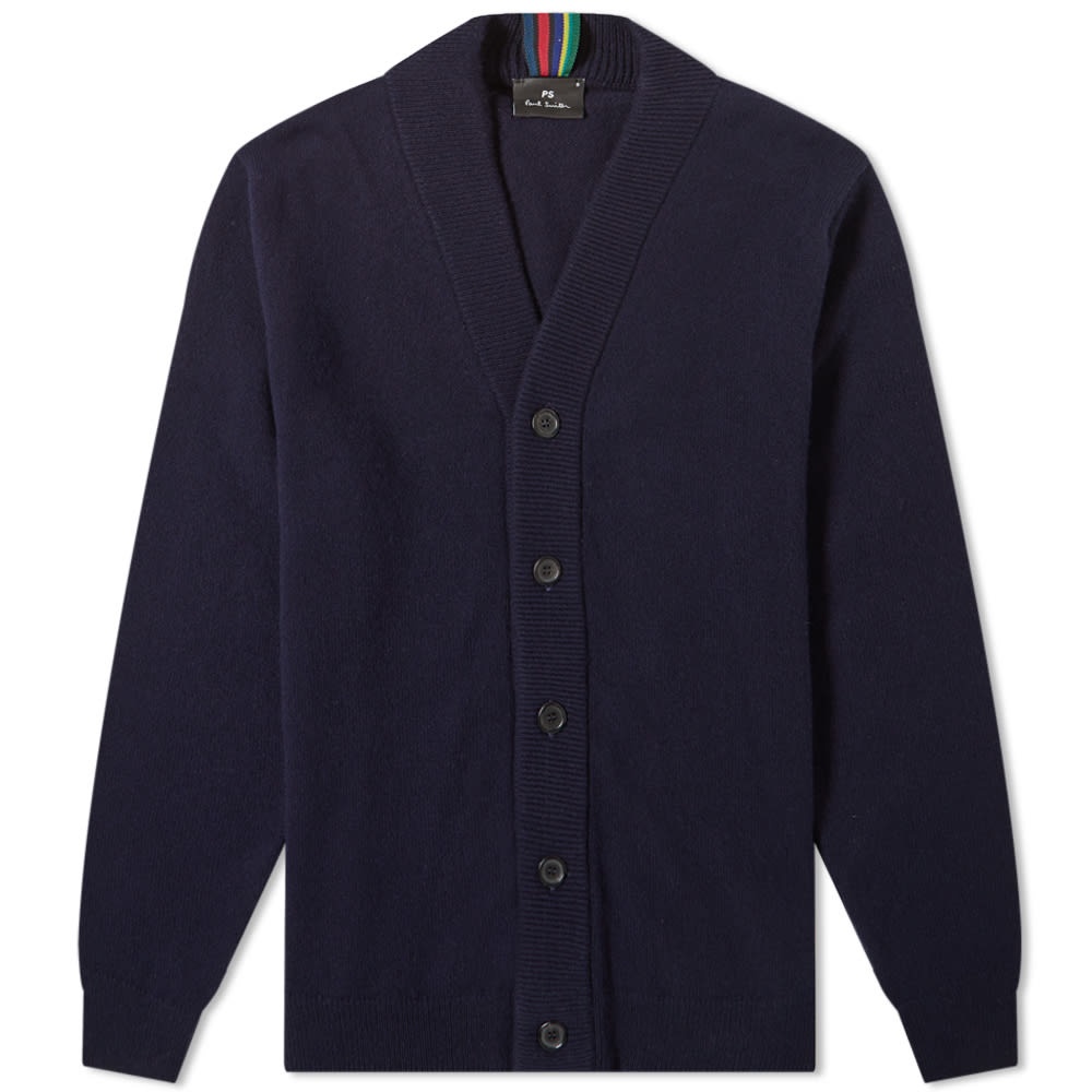 Paul Smith Grosgrain Detail Cardigan - 1