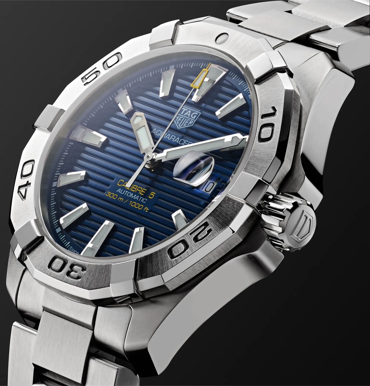 Aquaracer Automatic 43mm Steel WatchAquaracer Automatic 43mm Steel Watch, Ref. No. WAY2012.BA0927 - 4