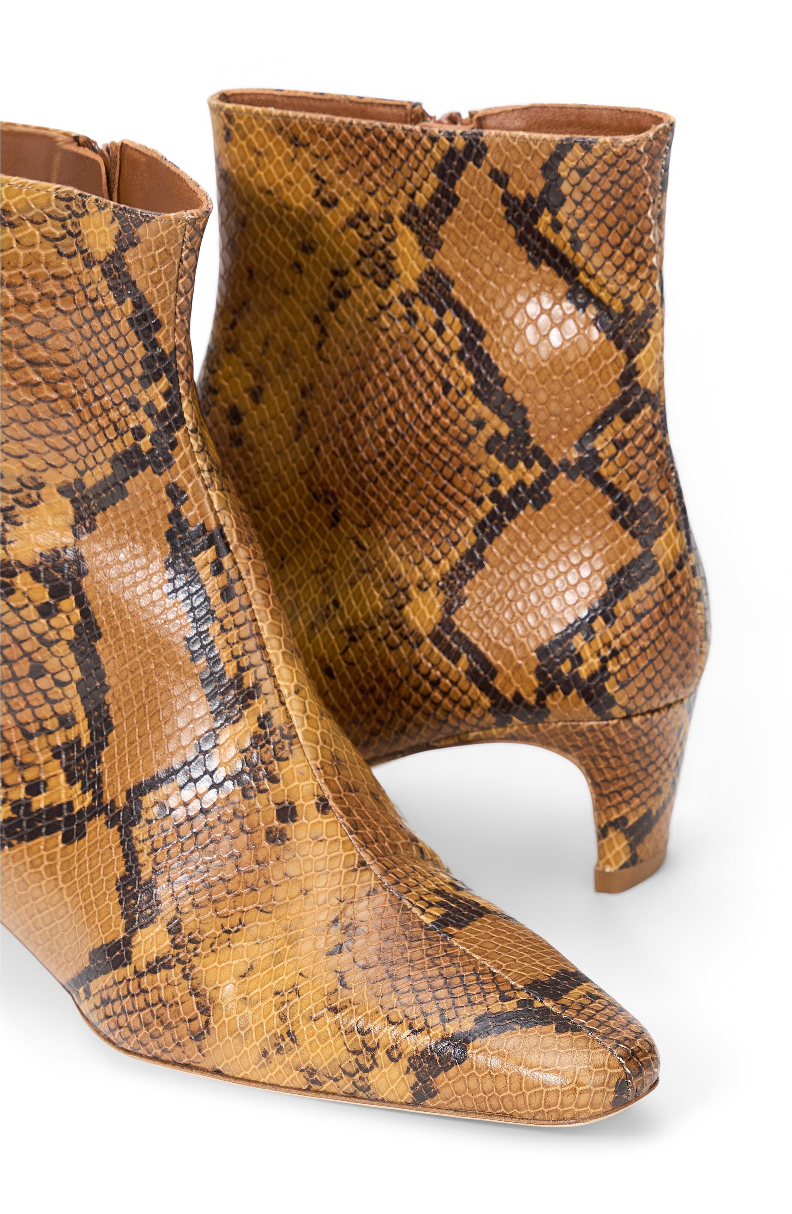 STAUD Wally Snakeskin Embossed Bootie at Nordstrom - 4