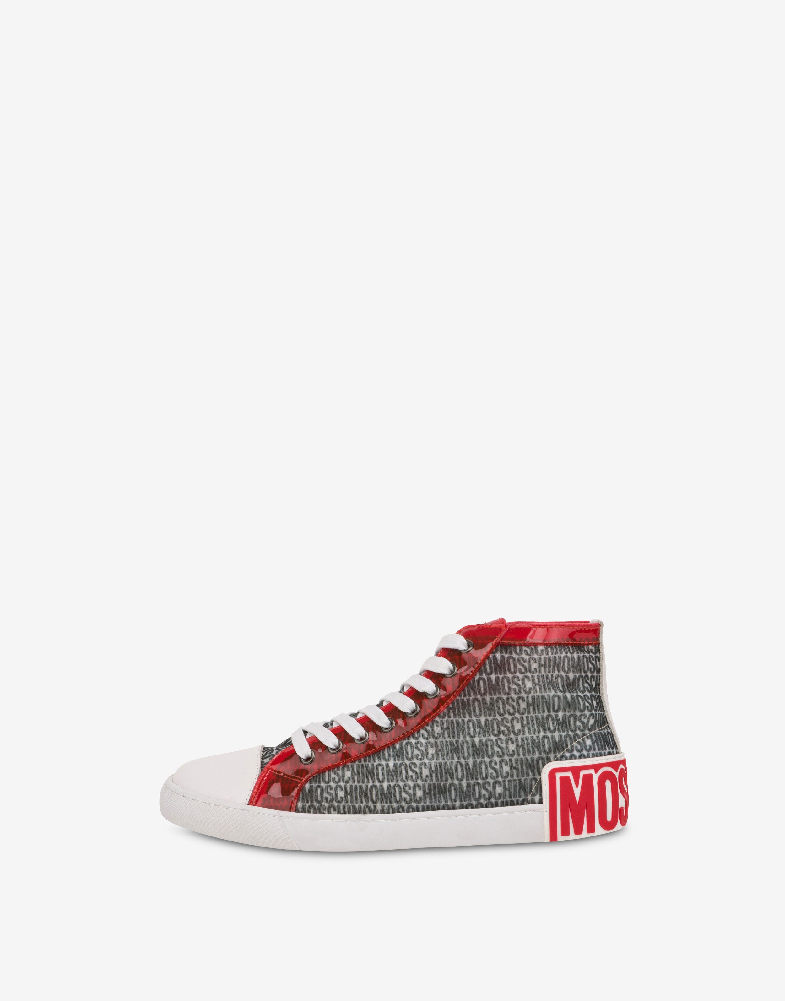 LOST & FOUND MESH HIGH-TOP SNEAKERS - 2