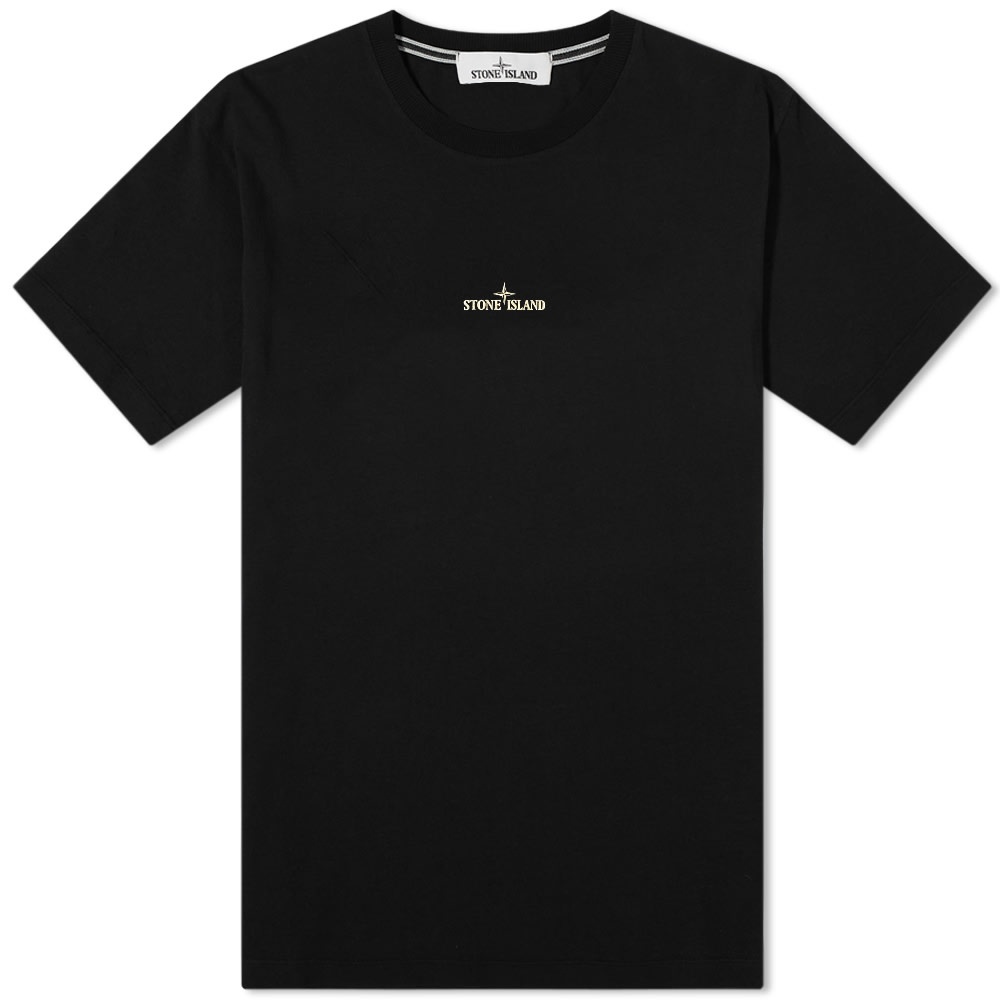 Stone Island Scrap Logo Back  Tee - 1