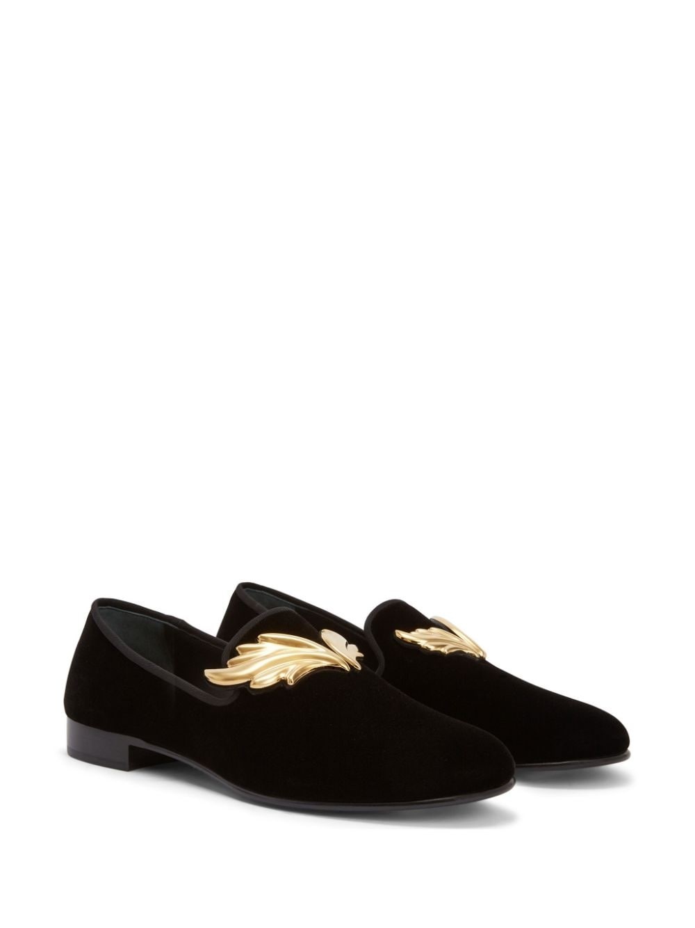 Cruel velvet-effect loafers - 2