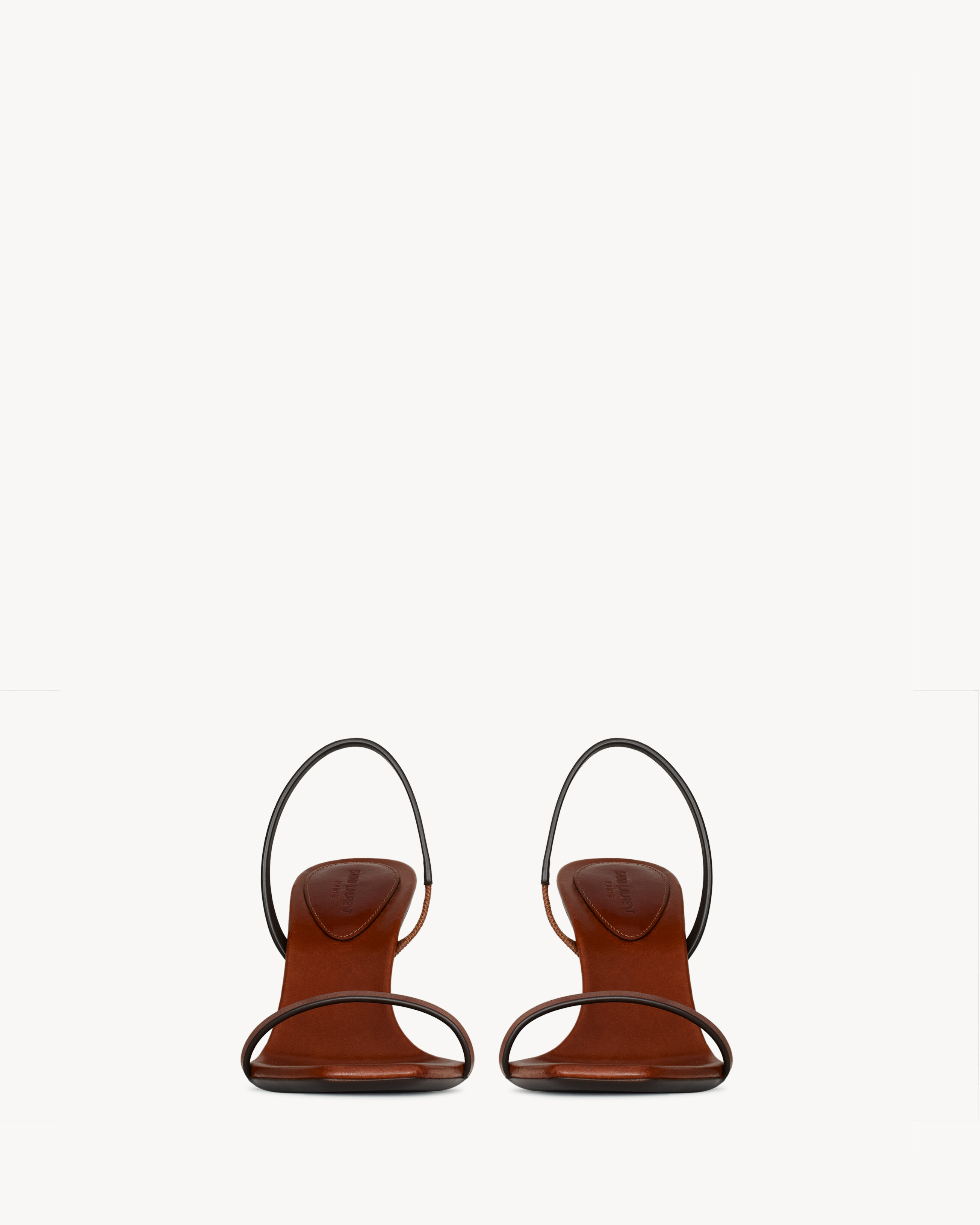 opyum slingback sandals in vegetable-tanned leather - 2