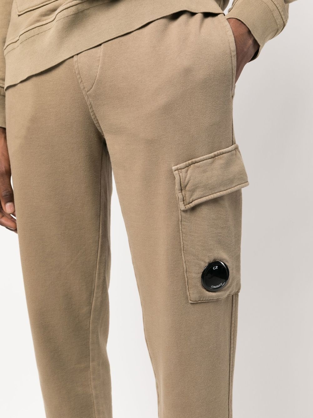 cotton track pants - 5