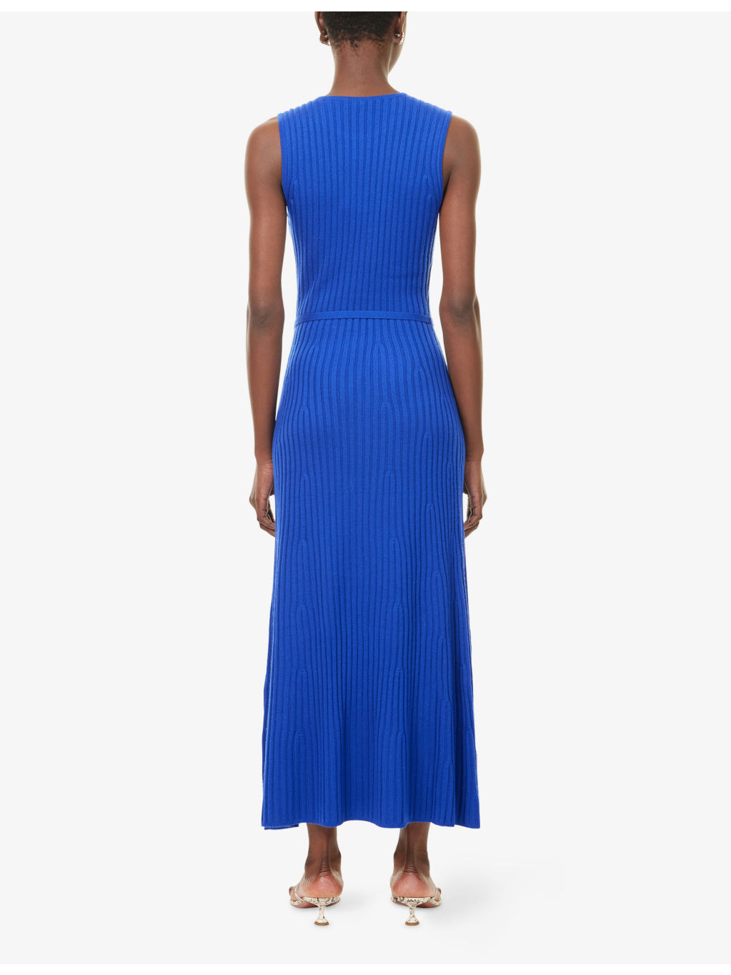 Meier Ribbed Wool Knitted Maxi Dress - 4