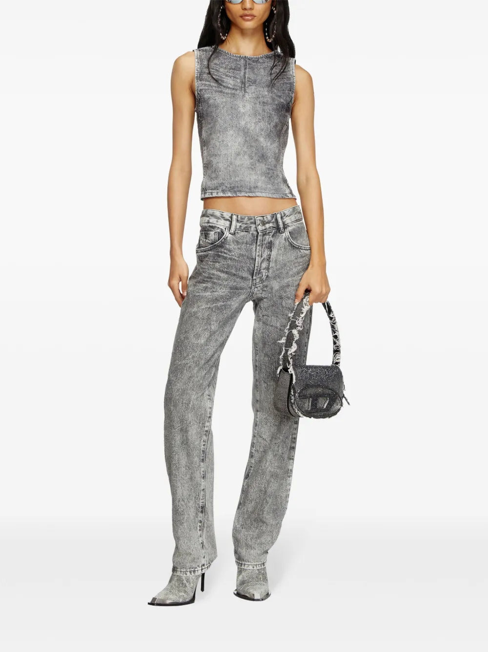 Jean à strass 1989 D-Mine - 2
