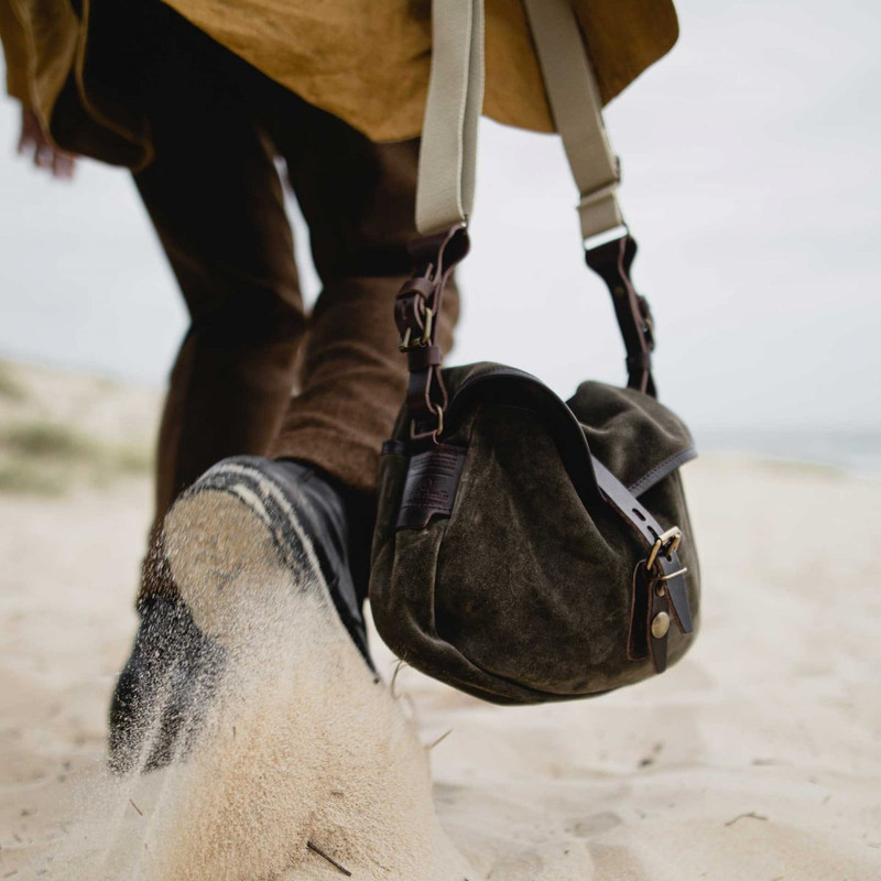 MUSETTE XS FISHERMAN'S BAG / SUEDE - HAZELNUT BROWN 6