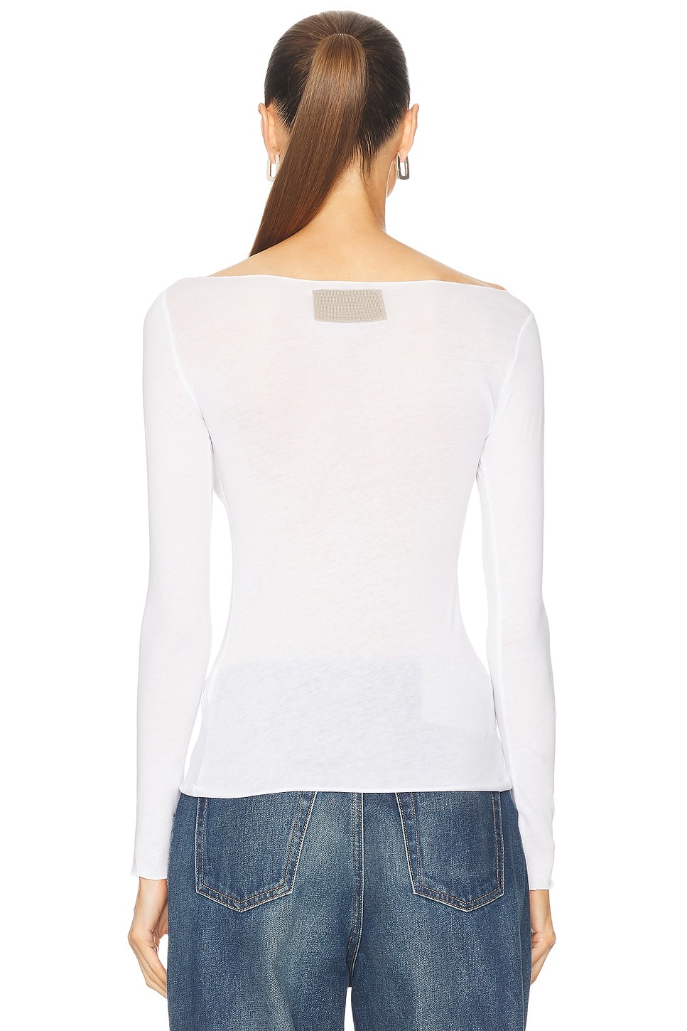 Boatneck Long Sleeve Tee - 3