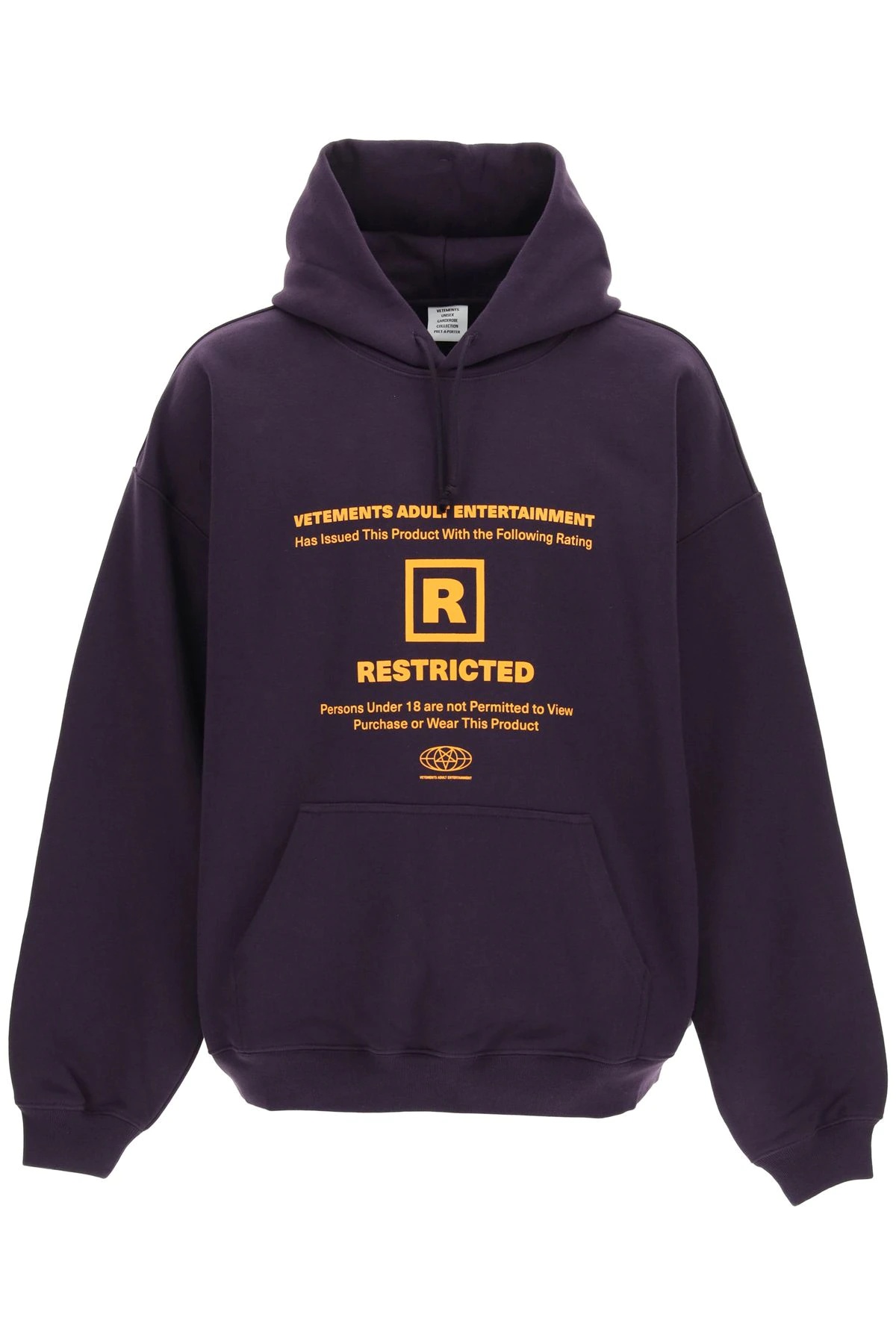 R-RESTRICTED LOGO HOODIE - 1