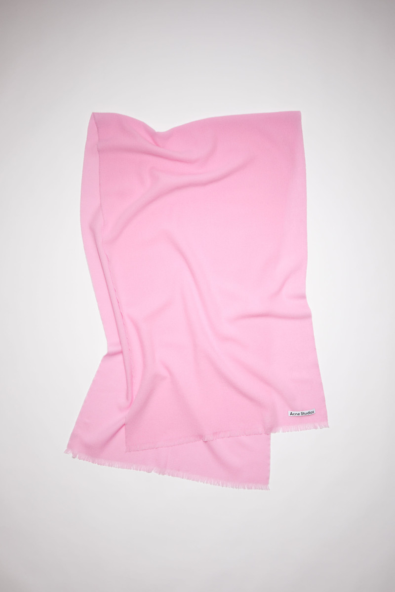 Wool scarf - Pale Pink 1