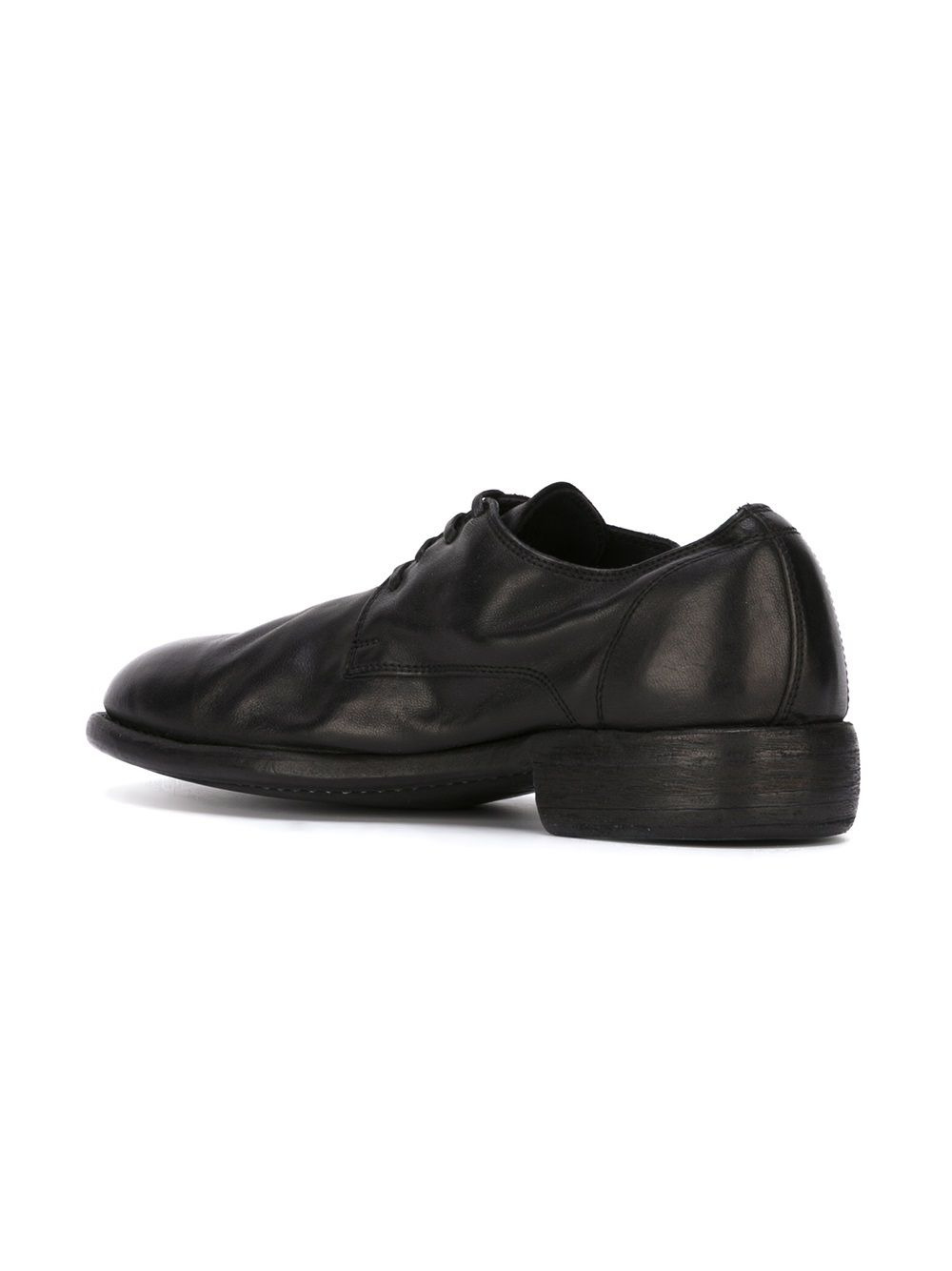 distressed lace-up shoes - 3