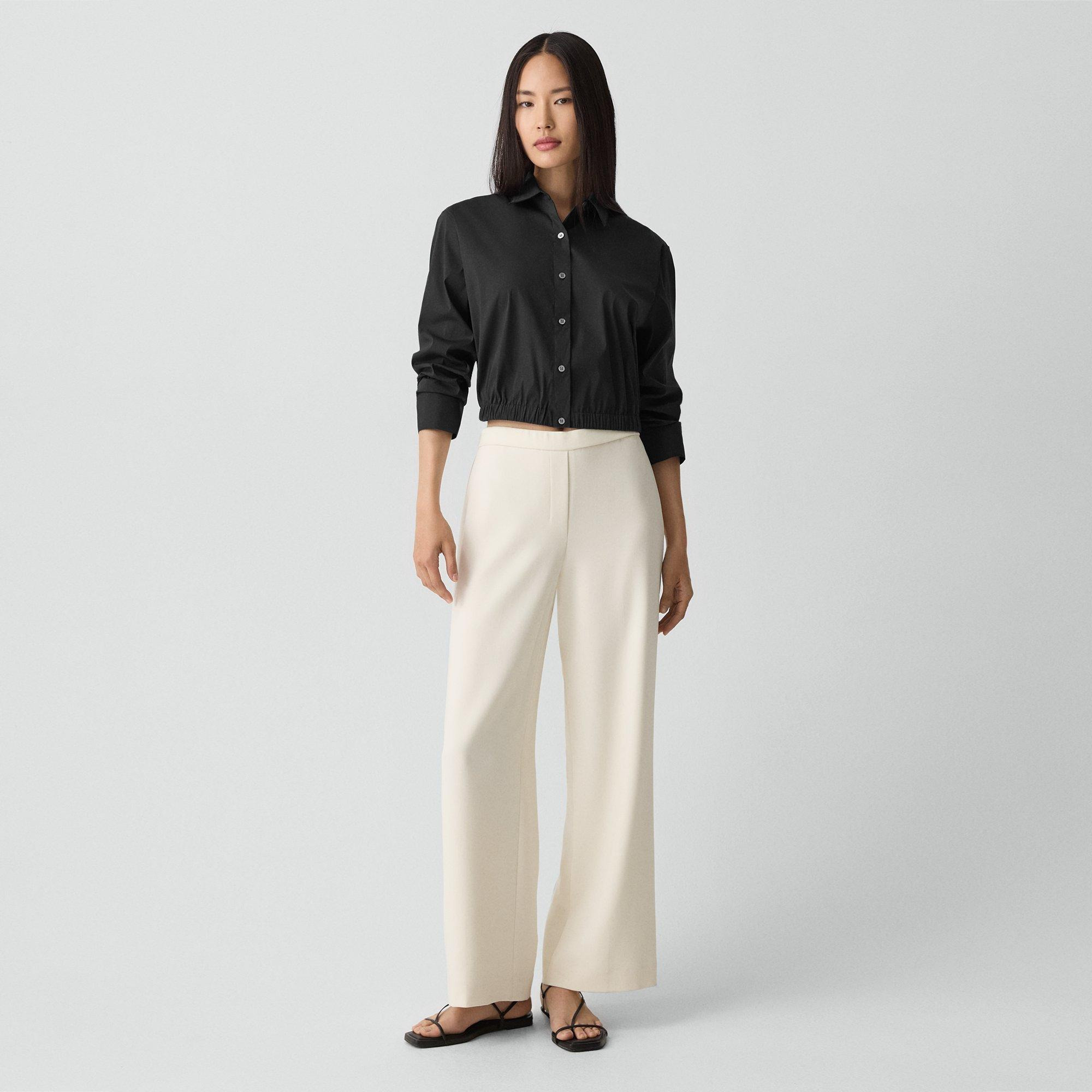 Cropped Shirt in Good Cotton - 6