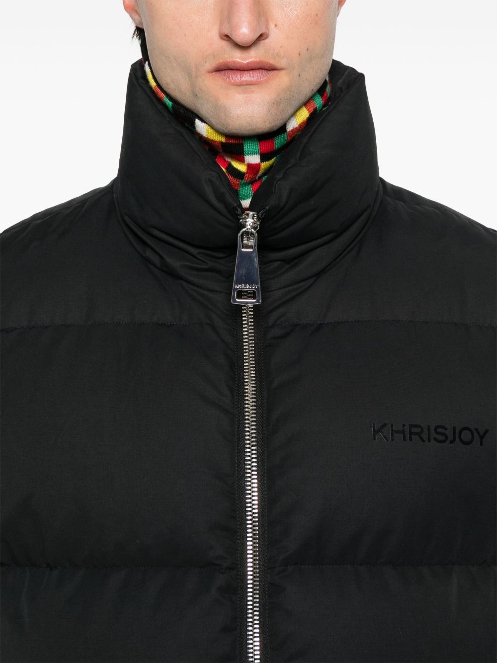 logo-print jacket - 5