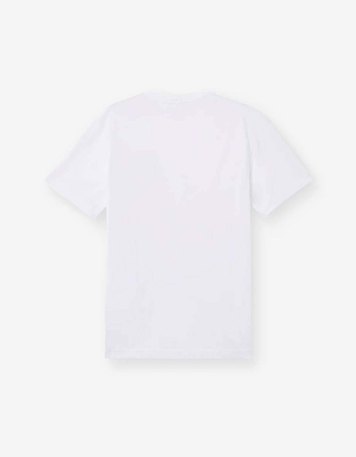 Stone Island White Compass Logo T-Shirt - 3