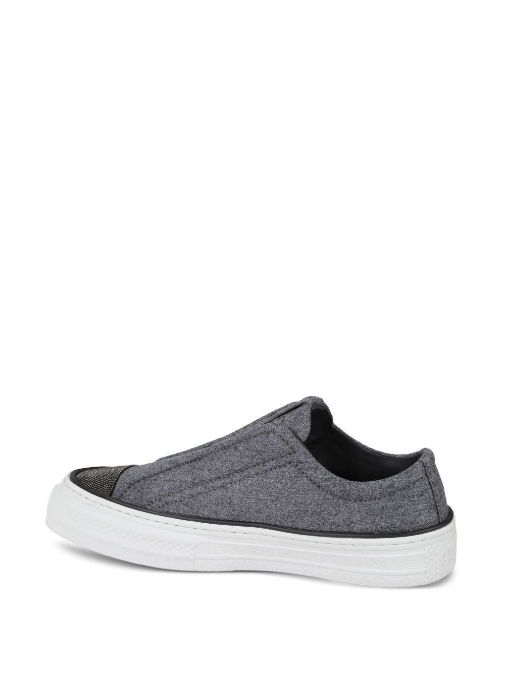 embellished slip-on sneakers - 3