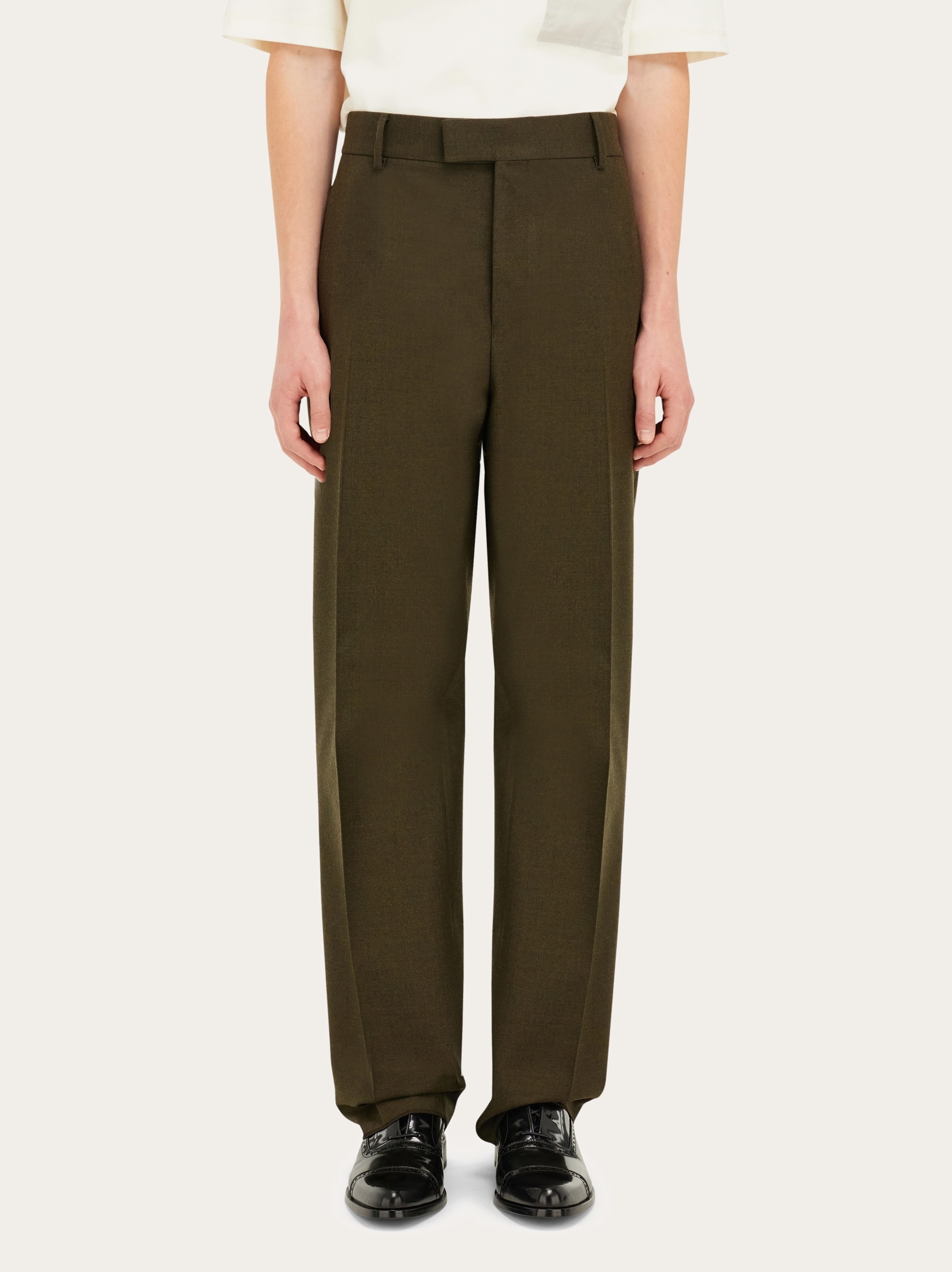 Virgin wool tailored trouser - 2