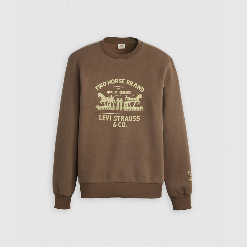 STANDARD FIT GRAPHIC CREWNECK SWEATSHIRT 1