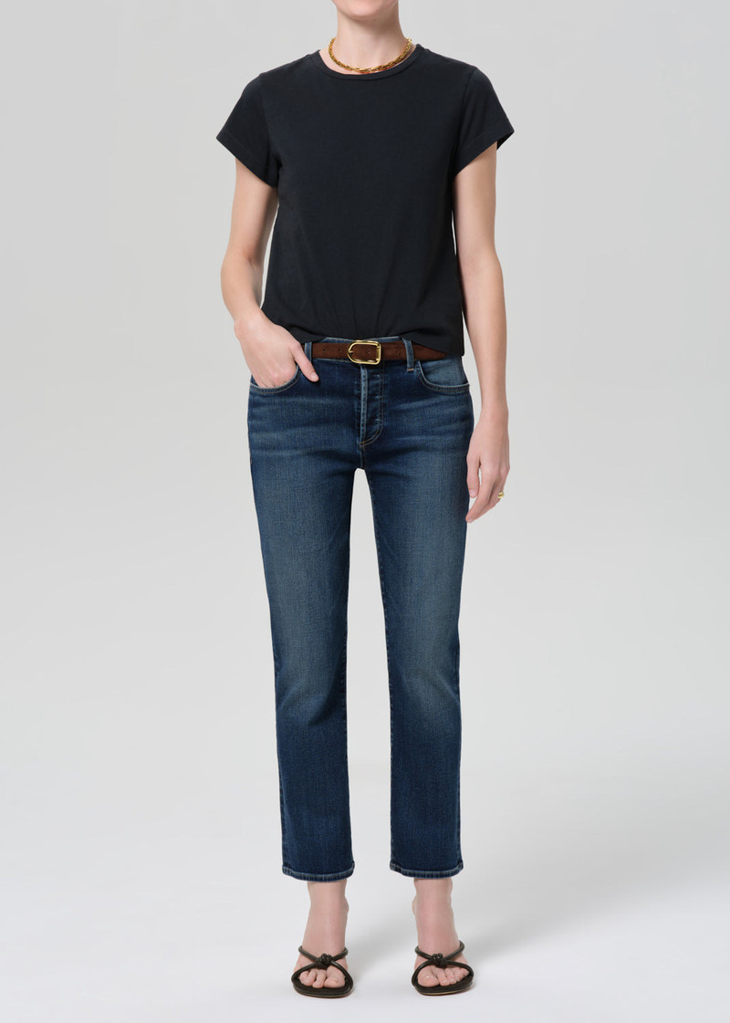 Emerson Slim Boyfriend 27" In Blue Ivy - 1