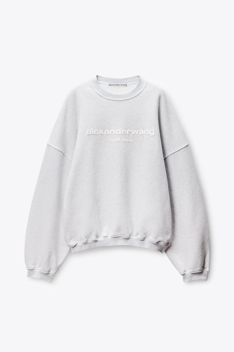 Puff Logo Crewneck Sweatshirt 1