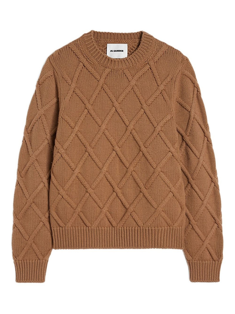 chunky-knit sweater 1