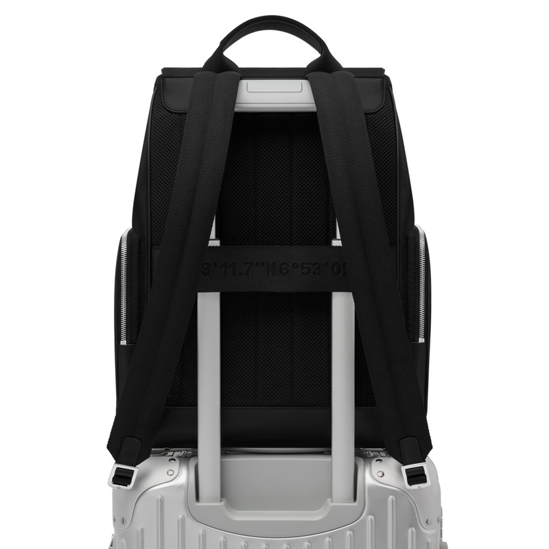 Never Still - Nylon Flap Backpack Large 6