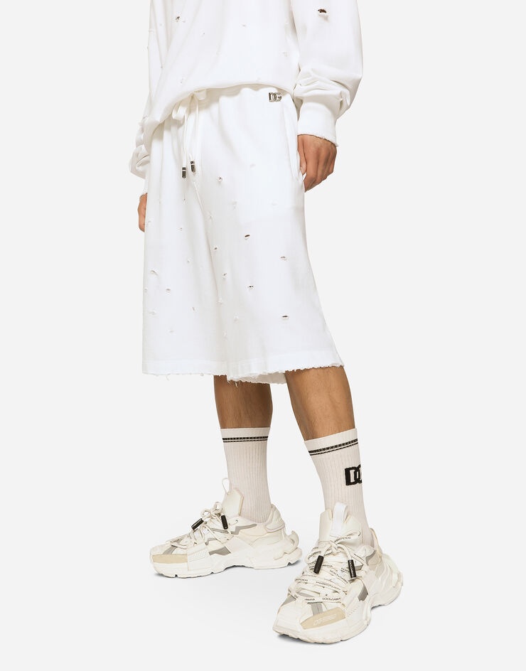 Destroyed jogging shorts with DG hardware - 4