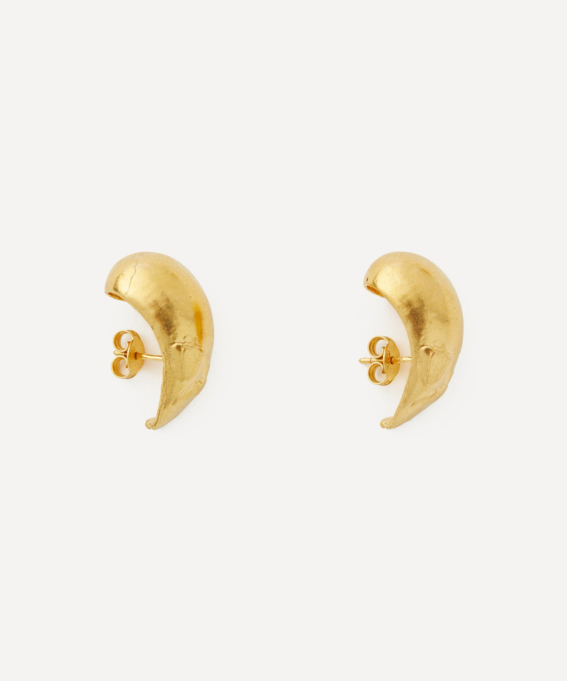 ALIGHIERI 24ct Gold-Plated Abundant Dream Hoop Earrings outlook