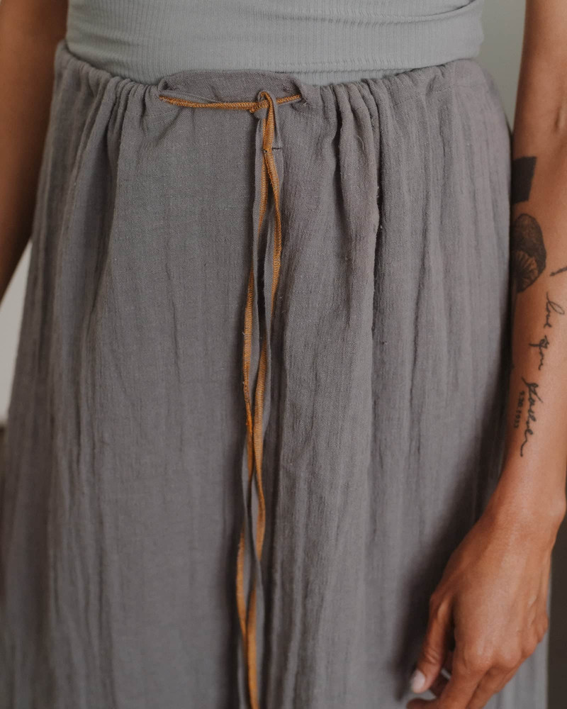 Max Skirt - Crinkle Linen 11