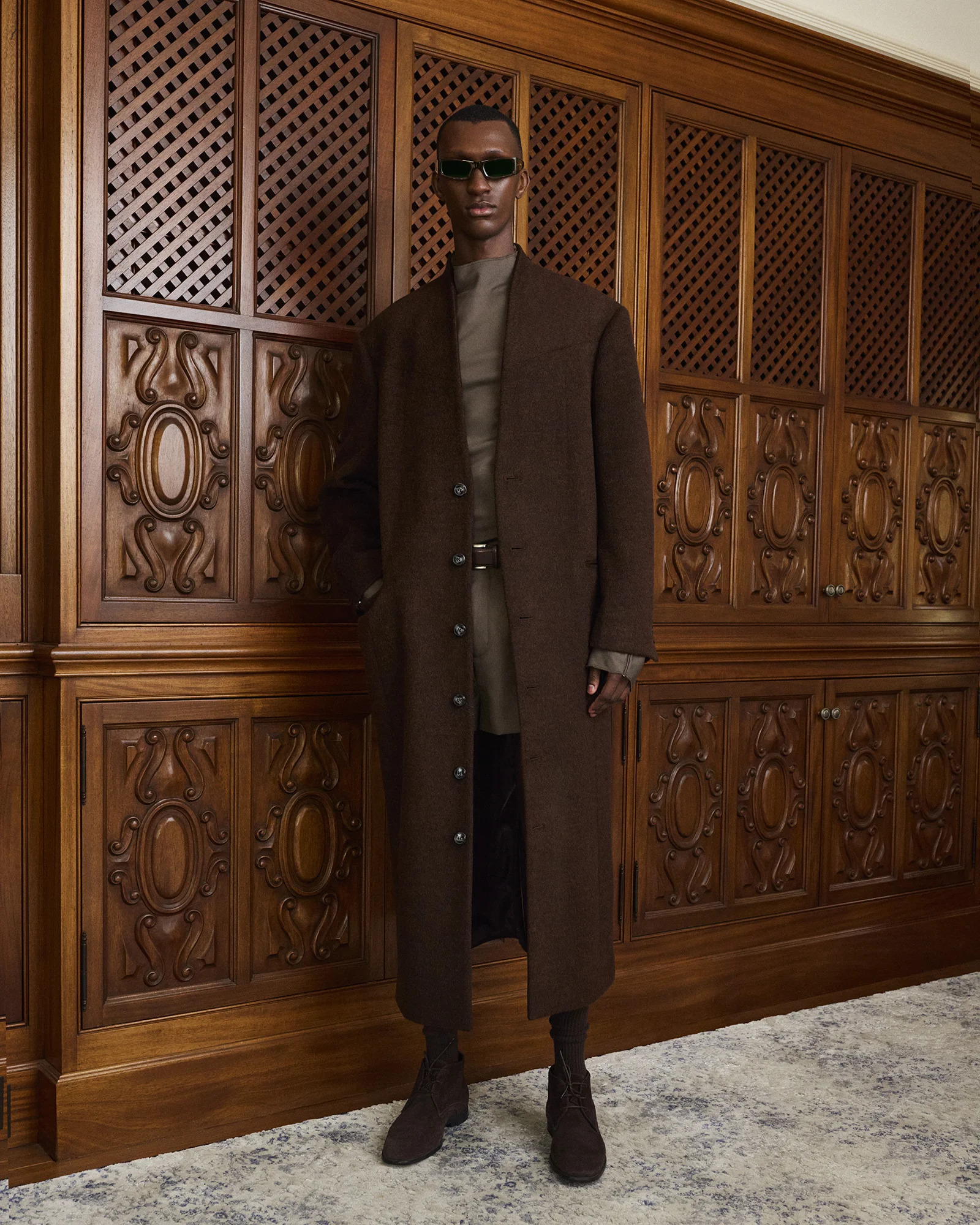 MUTE COAT BROWN - 7