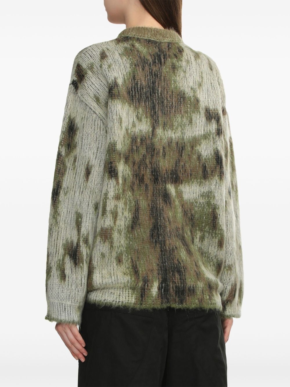 animal-print jumper - 4