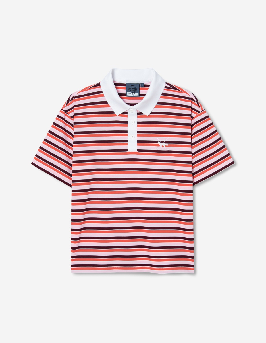 Women Stripe Polo - 1